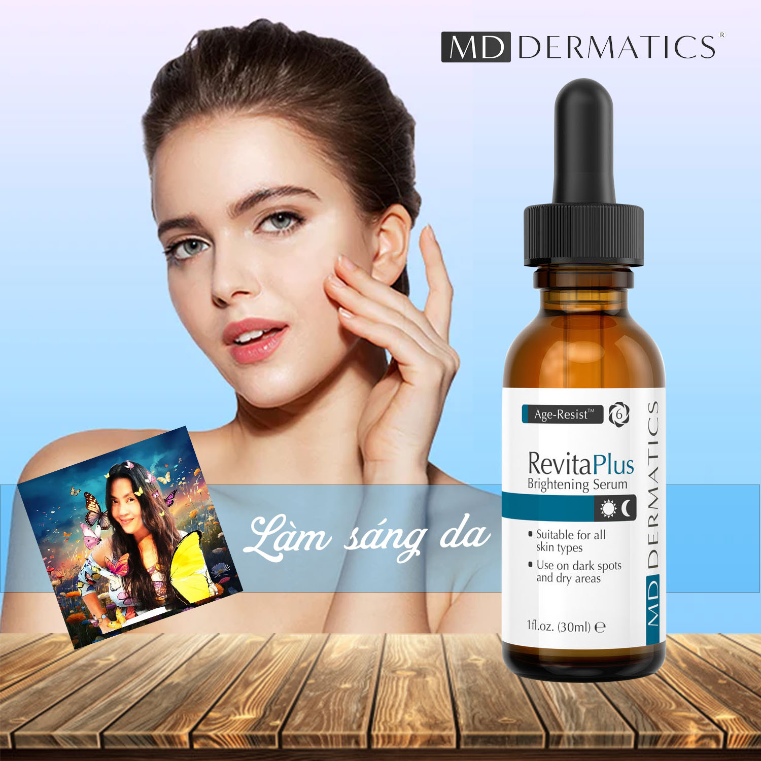 Revita Plus Brightening Serum Trị Nám