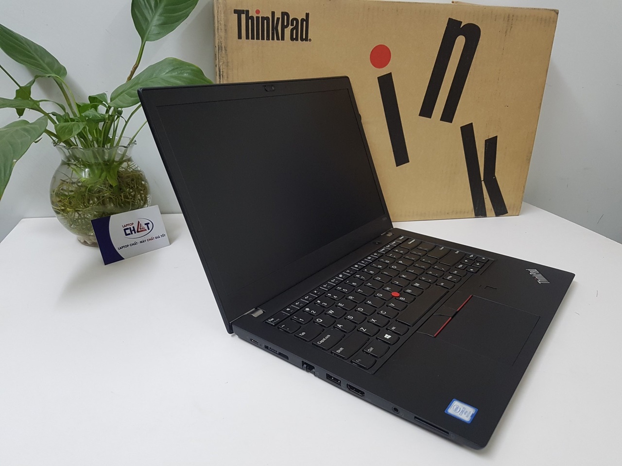 Laptop xách tay Lenovo Thinkpad T480s core i7-8550U, Ram 16GB, Ổ CỨNG SSD 512GB, 14inchs Full HD IPS cao cấp-Laptop Chất