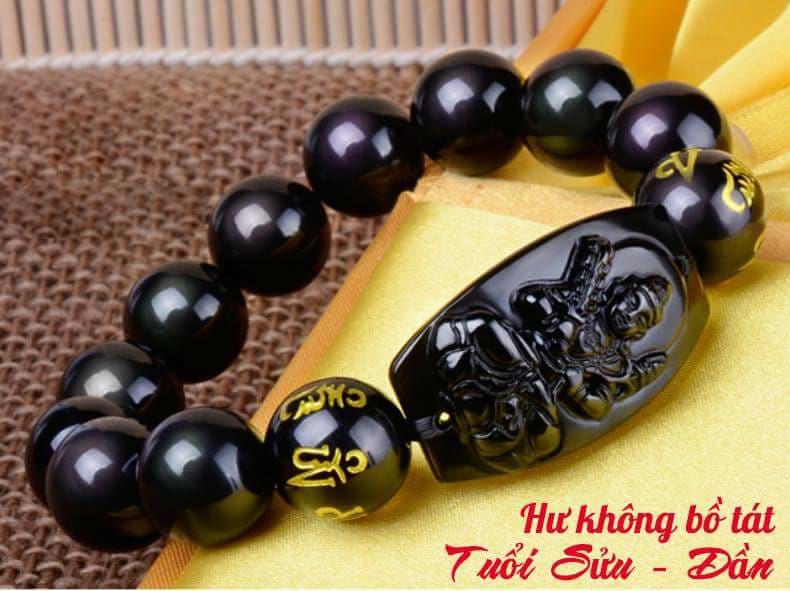 Vòng Tay Phật 10 Ly - Phật Bản Mệnh - Chuỗi Vòng Tay đen