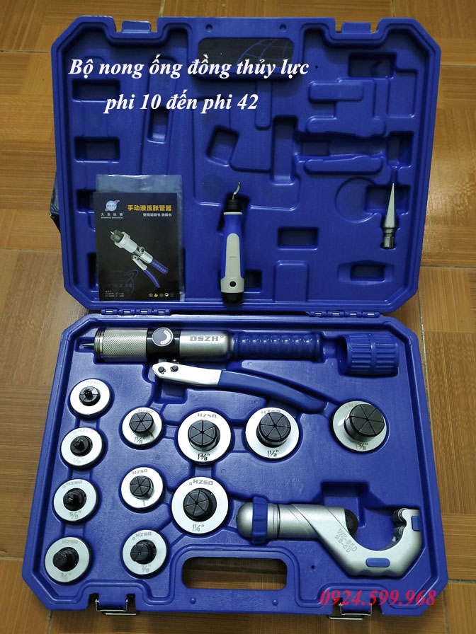 Bộ nong ống đồng thủy lực CT-300AL, nong được ống đồng từ phi 10 đến phi 42