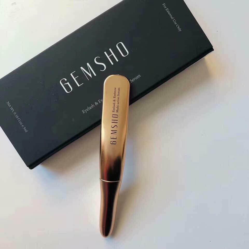 Serum dưỡng mọc mi Gemsho 3ml giúp mi dài tự nhiên - SENDANA