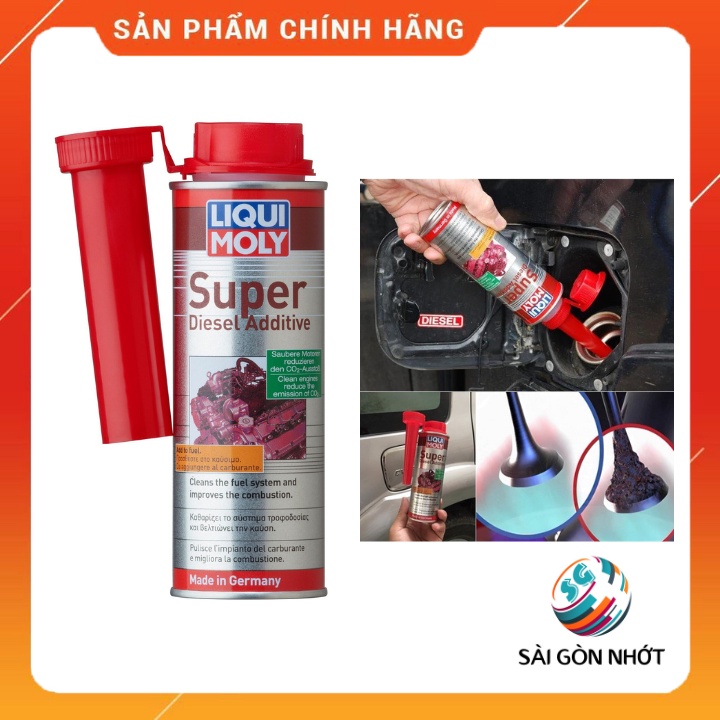 Súc béc dầu cao cấp liqui moly super diesel additive 1806