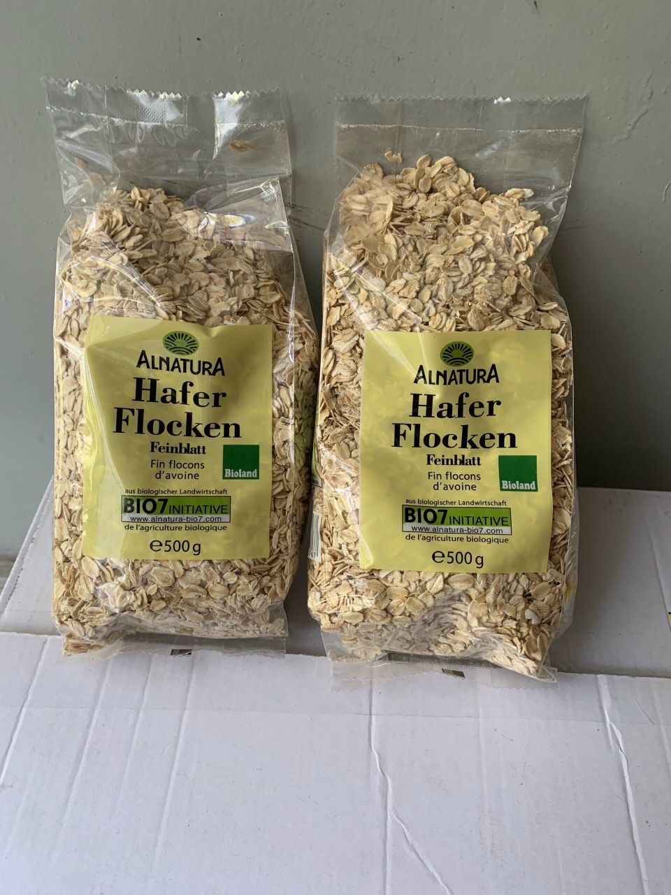 Yến mạch đức hafer flocken 500gr