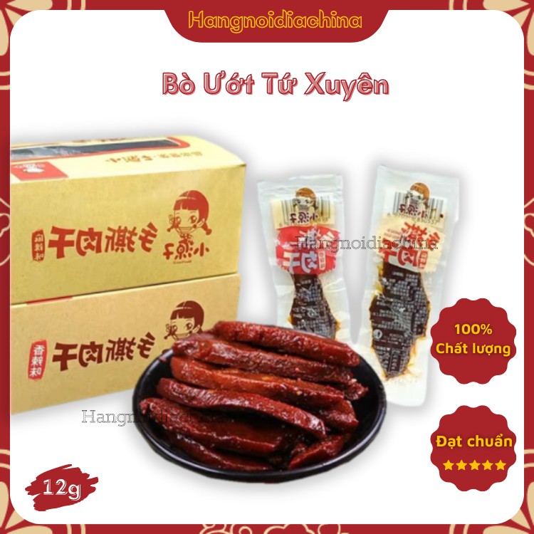 Combo 10 gói thịt bò ướt tê cay tứ xuyên siêu ngon