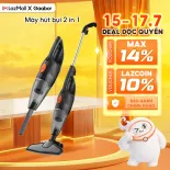 Máy hút bụi cầm tay tháo lắp 2in1 Gaabor GVCW-M15AS lực hút 16000PA siêu mạnh chổi quét 90 độ hút bụi gia đình - Bảo hành 12 tháng 1 đổi 1