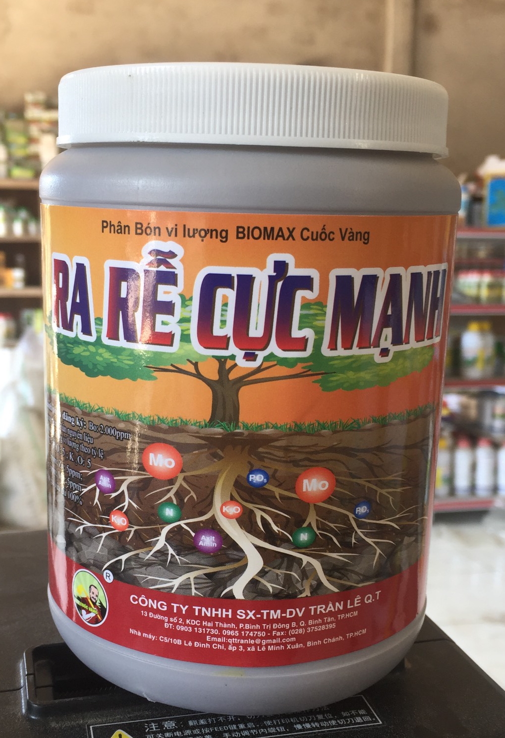 Ra rễ cực mạnh - Hộp 500g BIOMAX TL