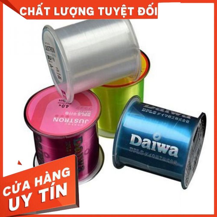 Dây Cước Câu Cá Daiwa Justron Cao Cấp 500 m - Dây Câu Cá Siêu Bền Đủ Size ( Giao Màu Ngẫu Nhiên )