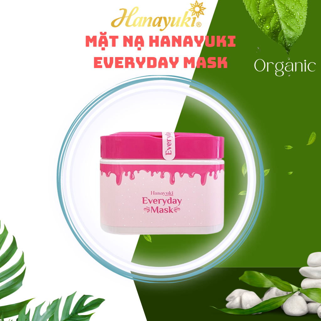 Mặt Nạ Dưỡng Da Hàng Ngày, Mặt Nạ Hanayuki Everyday Mask 30 Miếng Hanayuki Chính Hãng