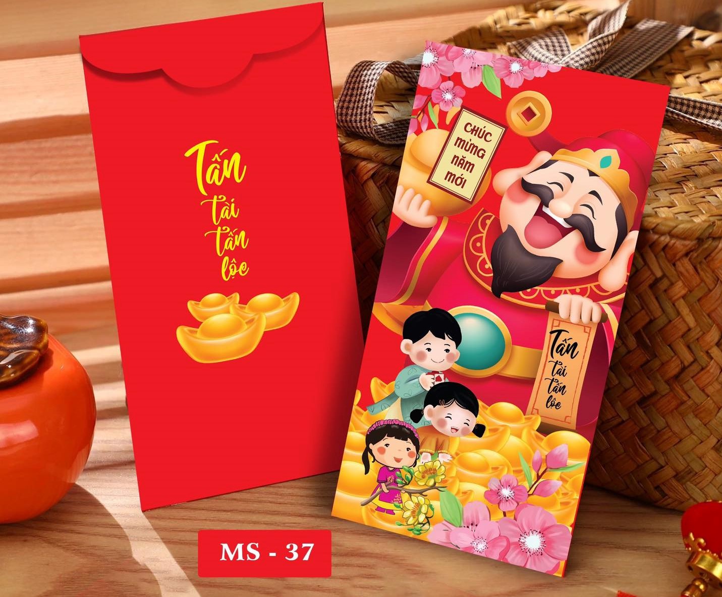 10 bao lì xì Tết may mắn, bao lì xì giá rẻ