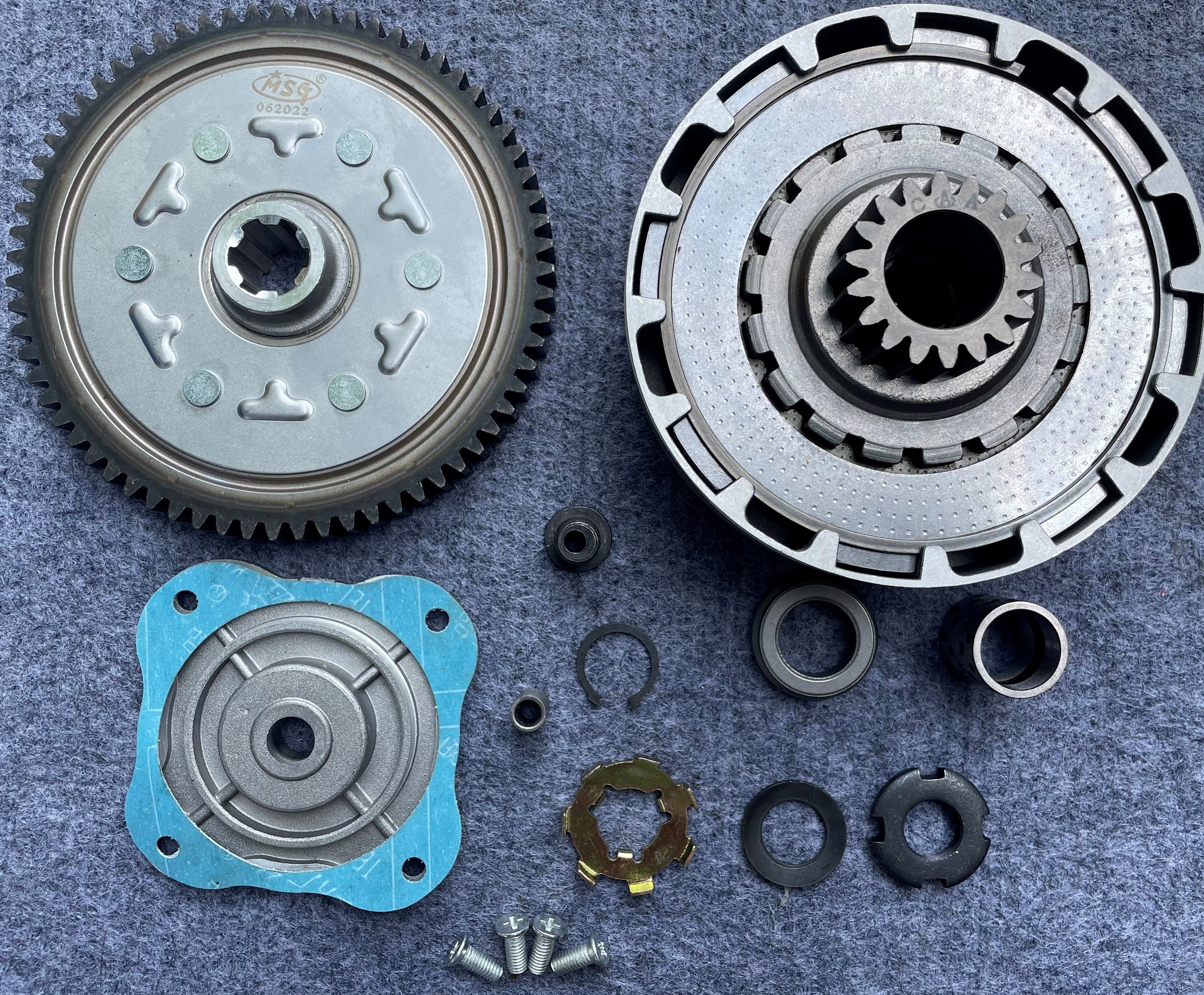Bộ nồi pag chống dộng hú, cho các dòng xe 67, cd, cl...