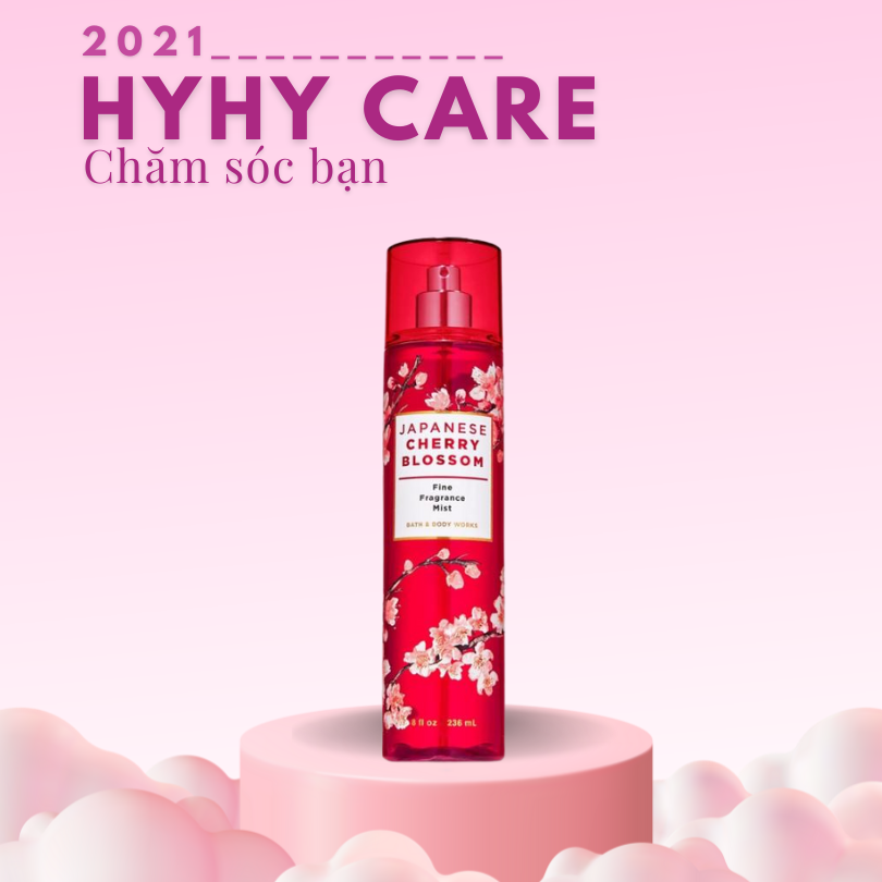 Xịt thơm toàn thân bath & body works 236ml