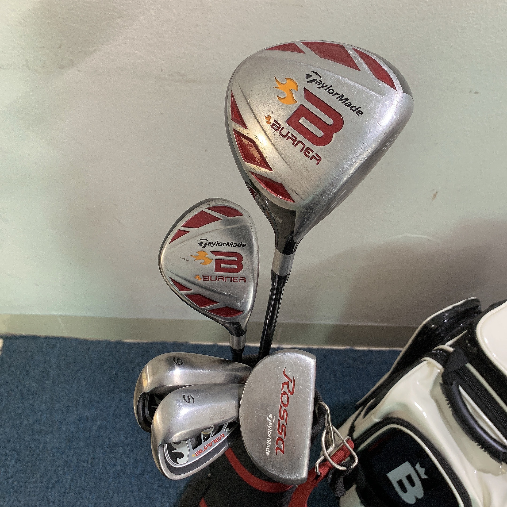 (Trẻ Em) Bộ Gậy Golf Taylormade Burner Trẻ Em Cán Graphite Junior 5 Gậy - Golf Cũ 268