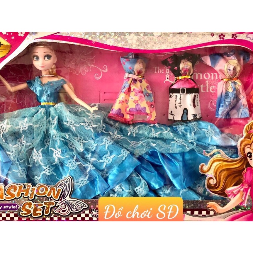 Hộp búp bê elsa
