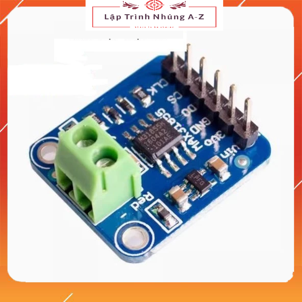 [Lập Trình Nhúng A-Z][G207] Module Cảm Biến Nhiệt Độ Loại K, MAX31855 SPI