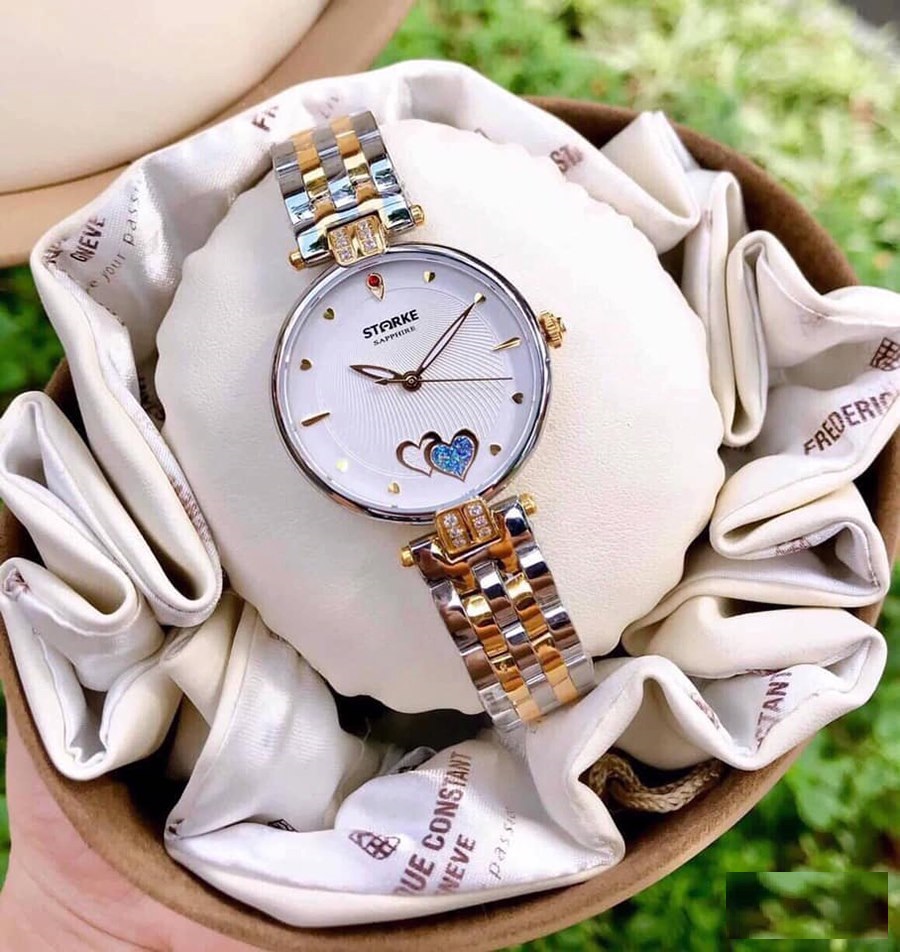 Đồng hồ starke nữ chính hãng sk070al- starke stainless steel ladies watch. case 31mm, 3atm.
