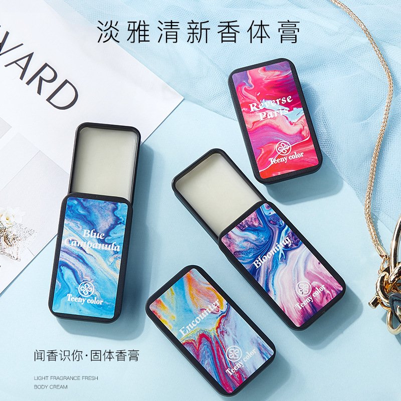 Nước hoa sáp teeny 10g hộp thiếc - hương hoa cỏ siêu thơm //whatever store//