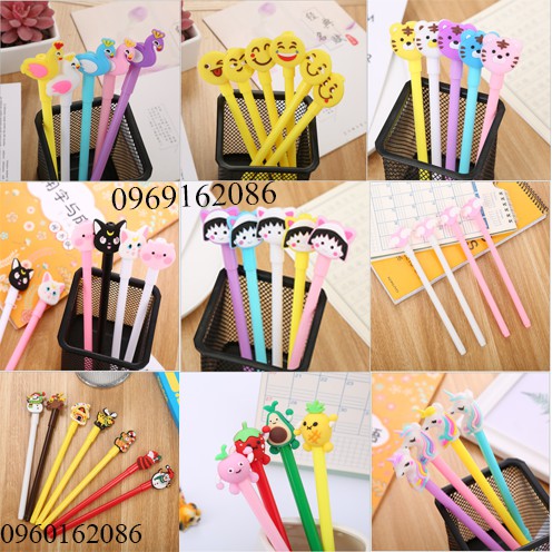 Combo 5 Bút Đẹp Cute Gía Rẻ 1k