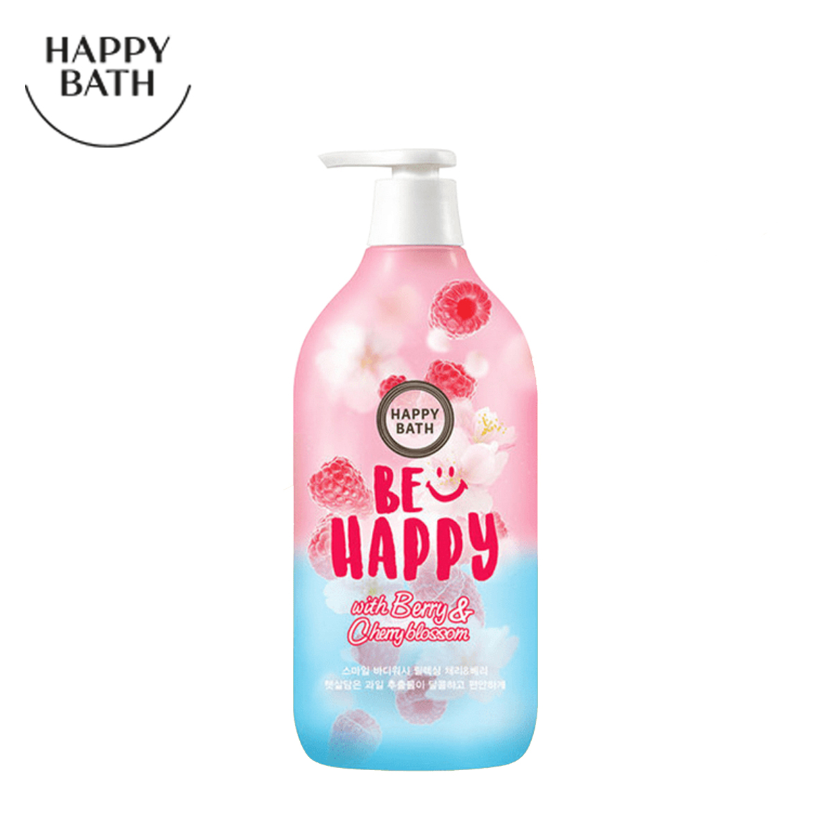 Sữa tắm be happy with berry and cherry blossom body wash happy bath 900 gram