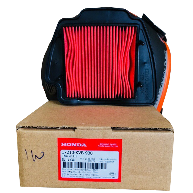 Lọc gió giấy honda airblade 2009 xăng cơ có tem hãng honda