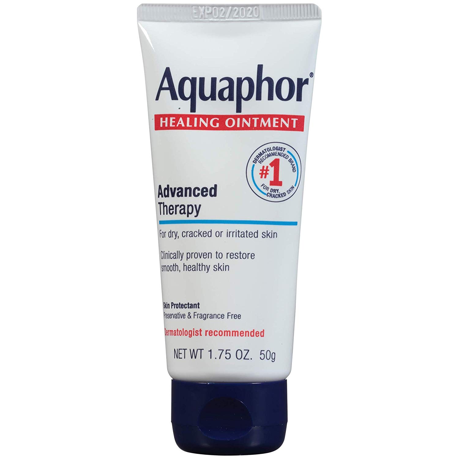 Kem Dưỡng Ẩm dành cho da khô, nứt nẻ Aquaphor Healing Ointment Advanced Therapy 50g USA