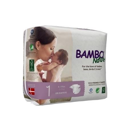 Tã giấy hữu cơ Bambo Nature cho bé NB1, NB2, S, M, L, XL, M4, L5, XL6