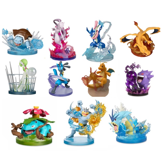 Tổng hợp mô hình Pokemon Cực Đẹp Siêu Sắc Nét, Tung Chiêu, Cực Ngầu Đủ Kiểu Dáng