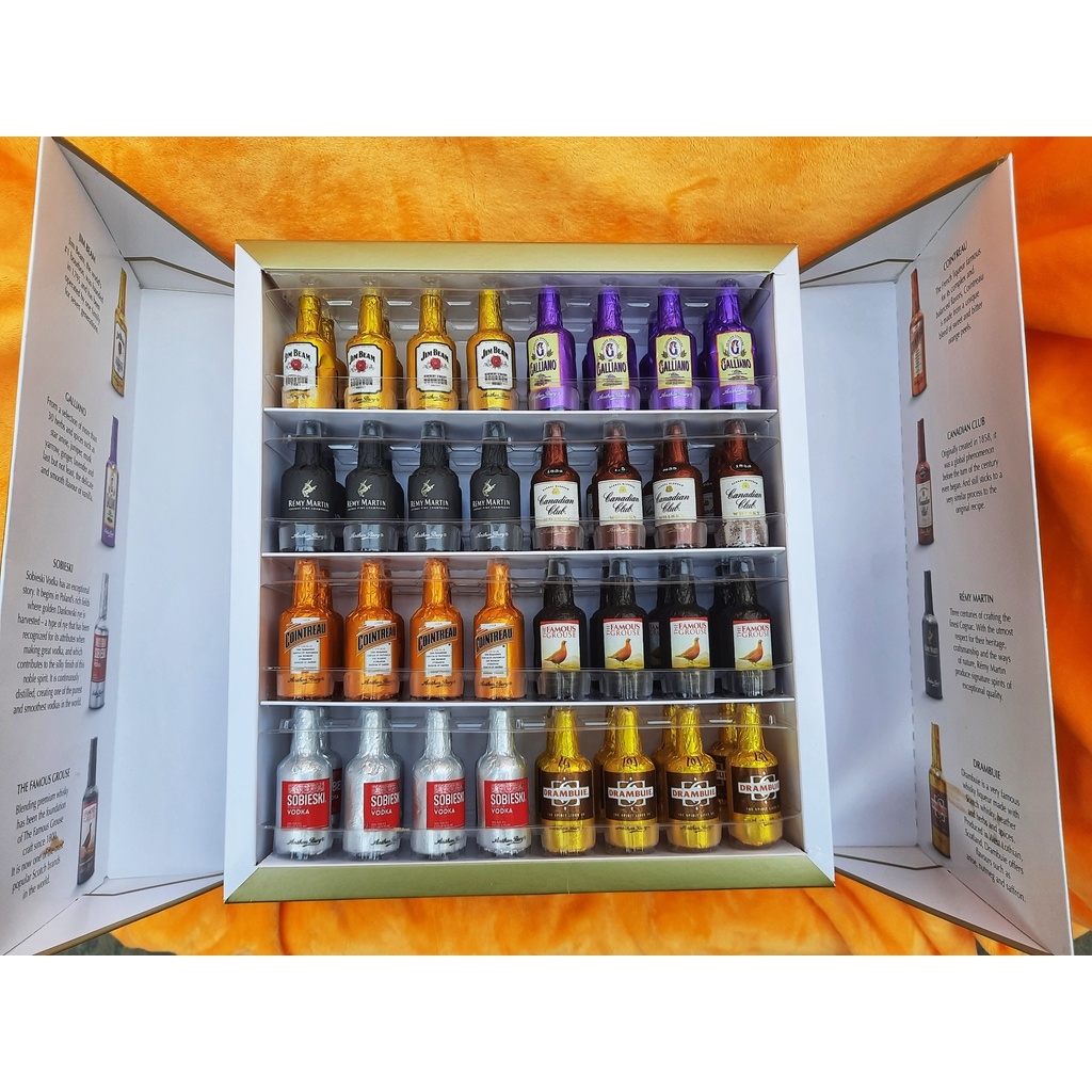 Socola nhân ruou Mỹ mới nhất chocolate Anthon Berg 64 chai thượng hạng date 23.11.2022 Lẻ 8-16 chai