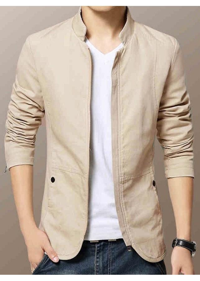 ÁO KHOÁC NAM GIẢ VEST KAKI -HÀNG CHUẨN