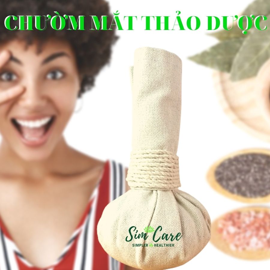 Túi Muối Thảo Dược Chườm Mắt - Túi Muối Thảo Dược Hymalaya - Giảm Thâm Quầng Mắt - Bọng Mắt - Chườm Mắt Giảm nhức mỏi