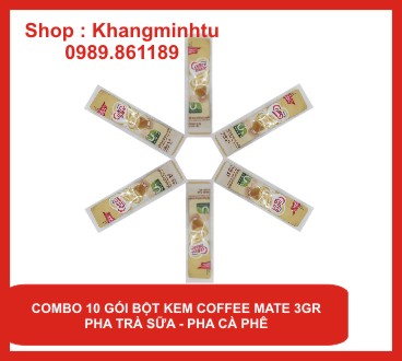 [HCM] Bột kem Coffee  Mate 3gram (bịch 10 Gói nhỏ) - Nestle