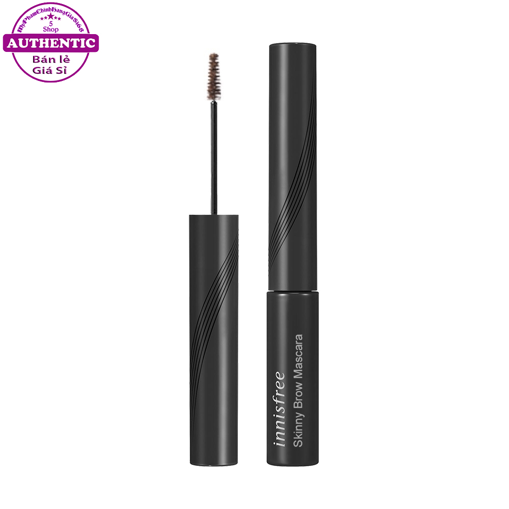 Mascara chân mày siêu mảnh innisfree skinny brow mascara korea