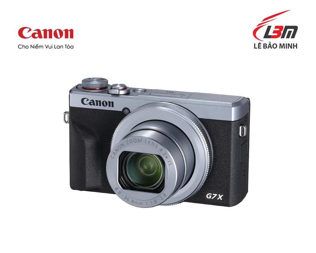 Máy ảnh Canon POWERSHOT G7X MARK III  - Chính Hãng Lê Bảo Minh