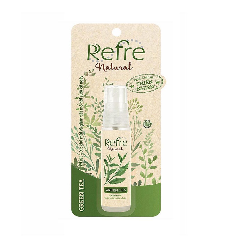 Xịt khử mùi Refre Trà xanh thơm lâu 6ml