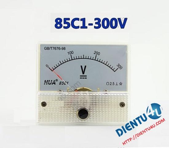 Vôn kế Kim DC 85C1 300V