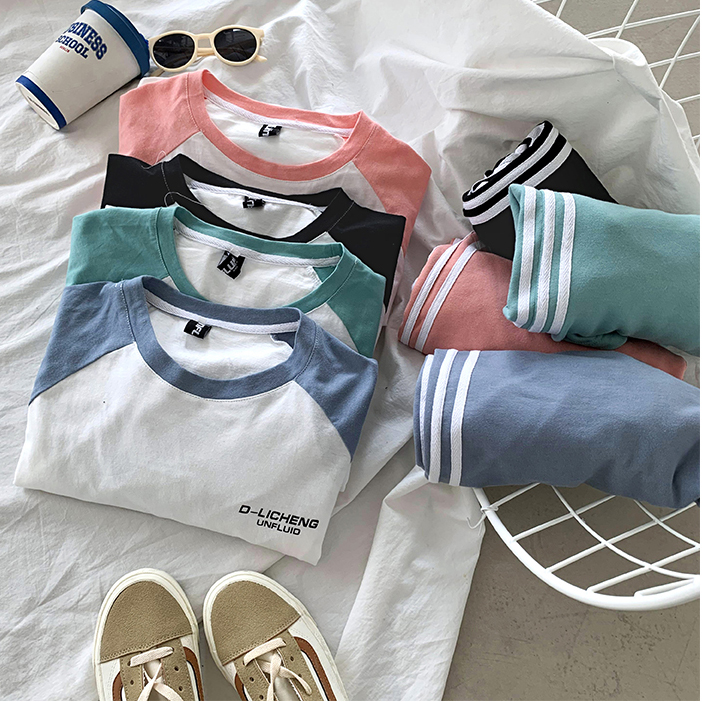 Bộ thể thao Unisex - sét thể thao nam nữ sọc chất liệu cotton mềm mịn