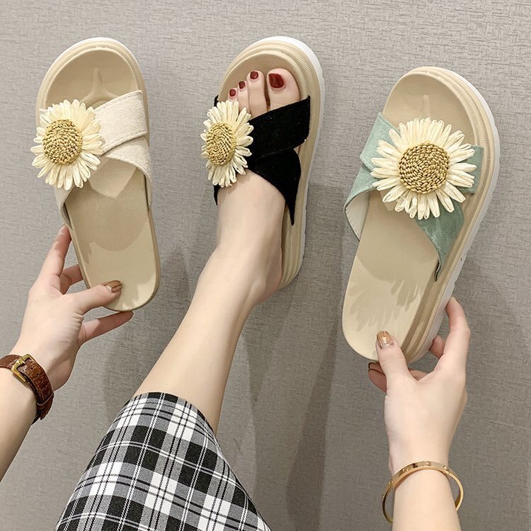 Dép bánh mỳ bông hướng dương