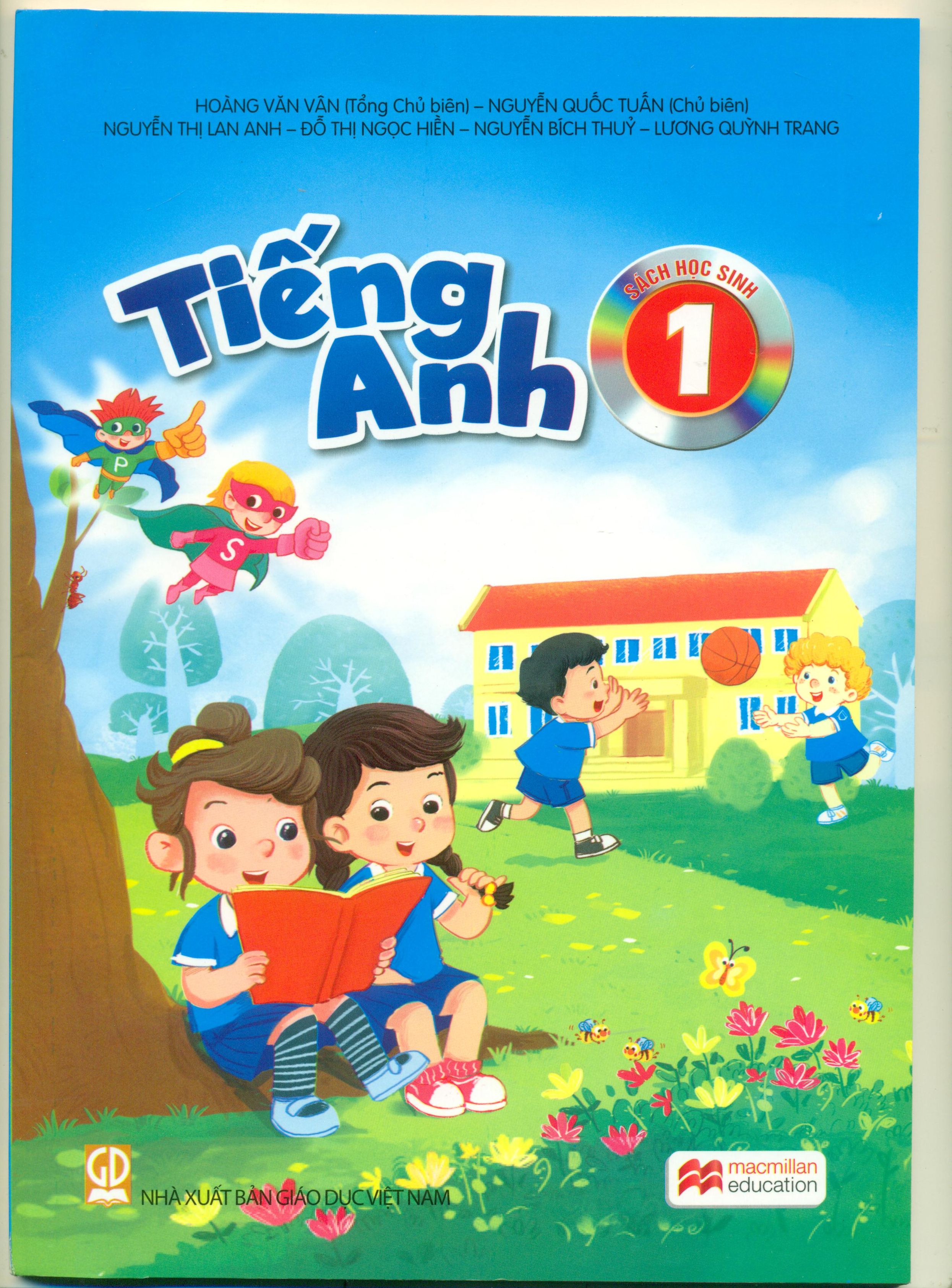 Sách Tiếng Anh 1 chương trình mới có mã thẻ học