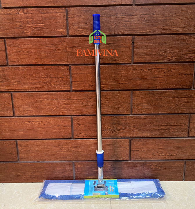 Cây lau sàn nhà công nghiệp inox 60cm cán tăng đơ bẹ san hô 360 sợi microfiber lau siêu sạch siêu thấm hút siêu tiết kiêm hiệu quả chi phí