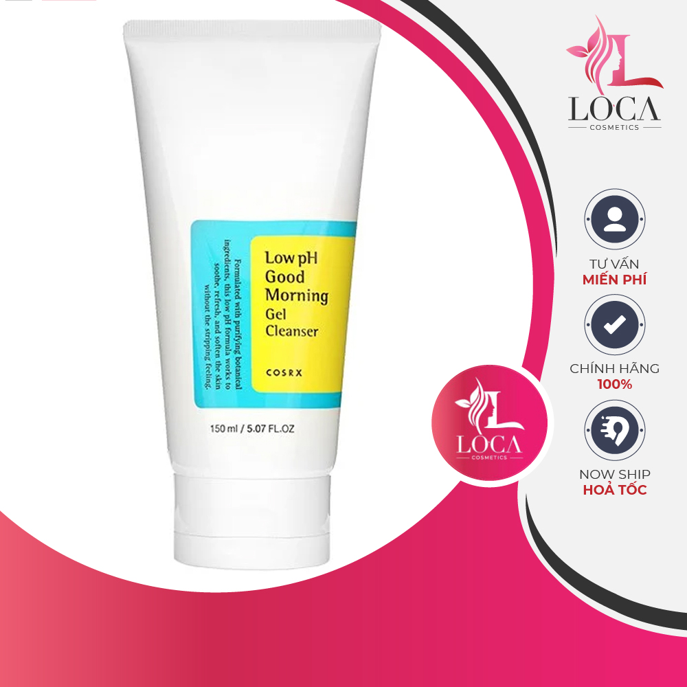Gel Sữa Rửa Mặt Cosrx Low pH Good Morning Gel Cleanser