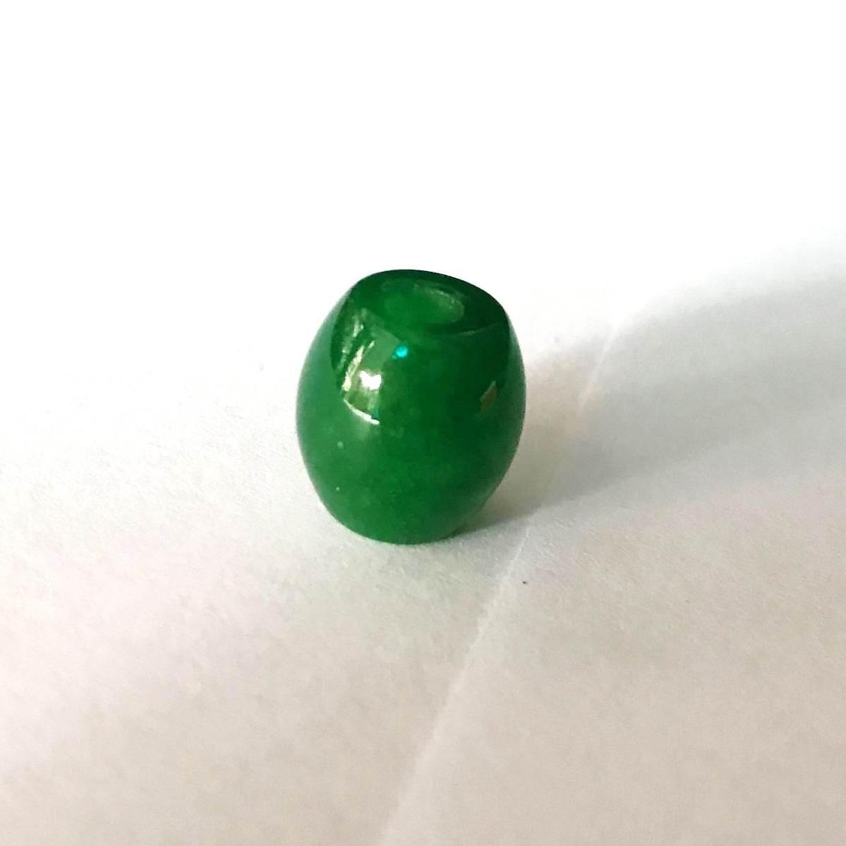 Lu thống đá cẩm thạch sơn thủy 14x13mm + dây chuyền