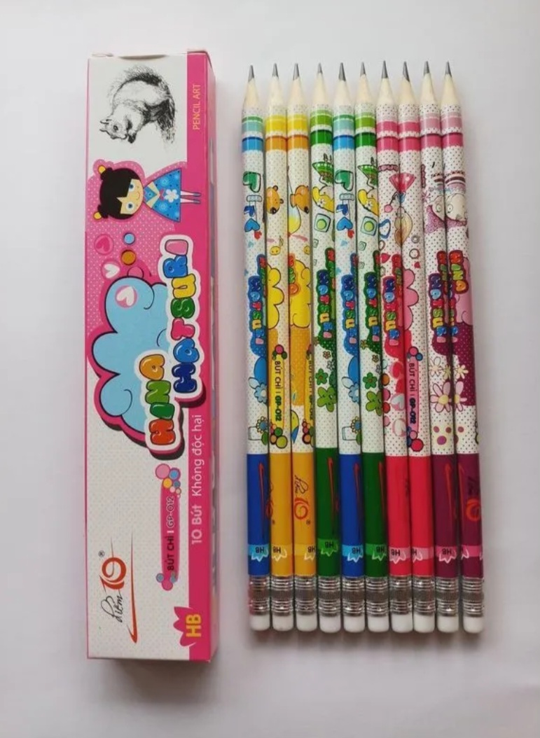 Bút chì gỗ 2b thiên long tp-gp012 - học sinh