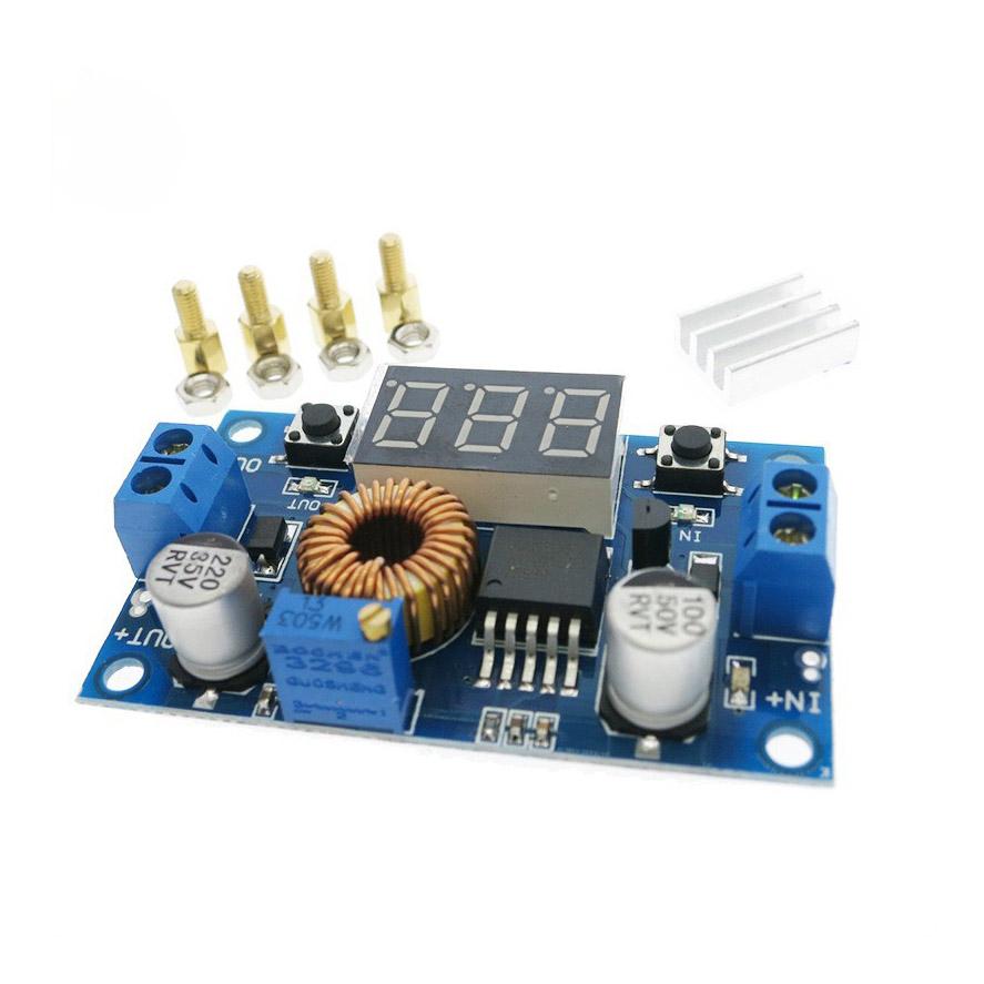 Module mạch giảm áp xl4015 5a 75w dc-dc có hiển thị - mạch buck dc-dc xl4015