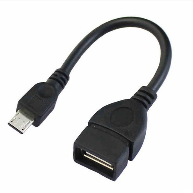 Combo 2 cáp otg cổng micro usb