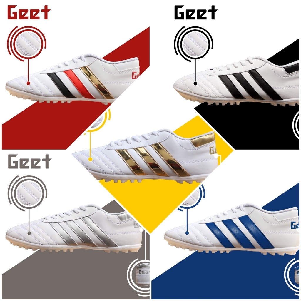 ▫⊕⊕ giày bóng đá 3 sọc geet size 36 đến 43