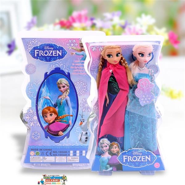 Bộ đồ chơi búp bê nữ hoàng băng giá Frozen: Elsa và Anna