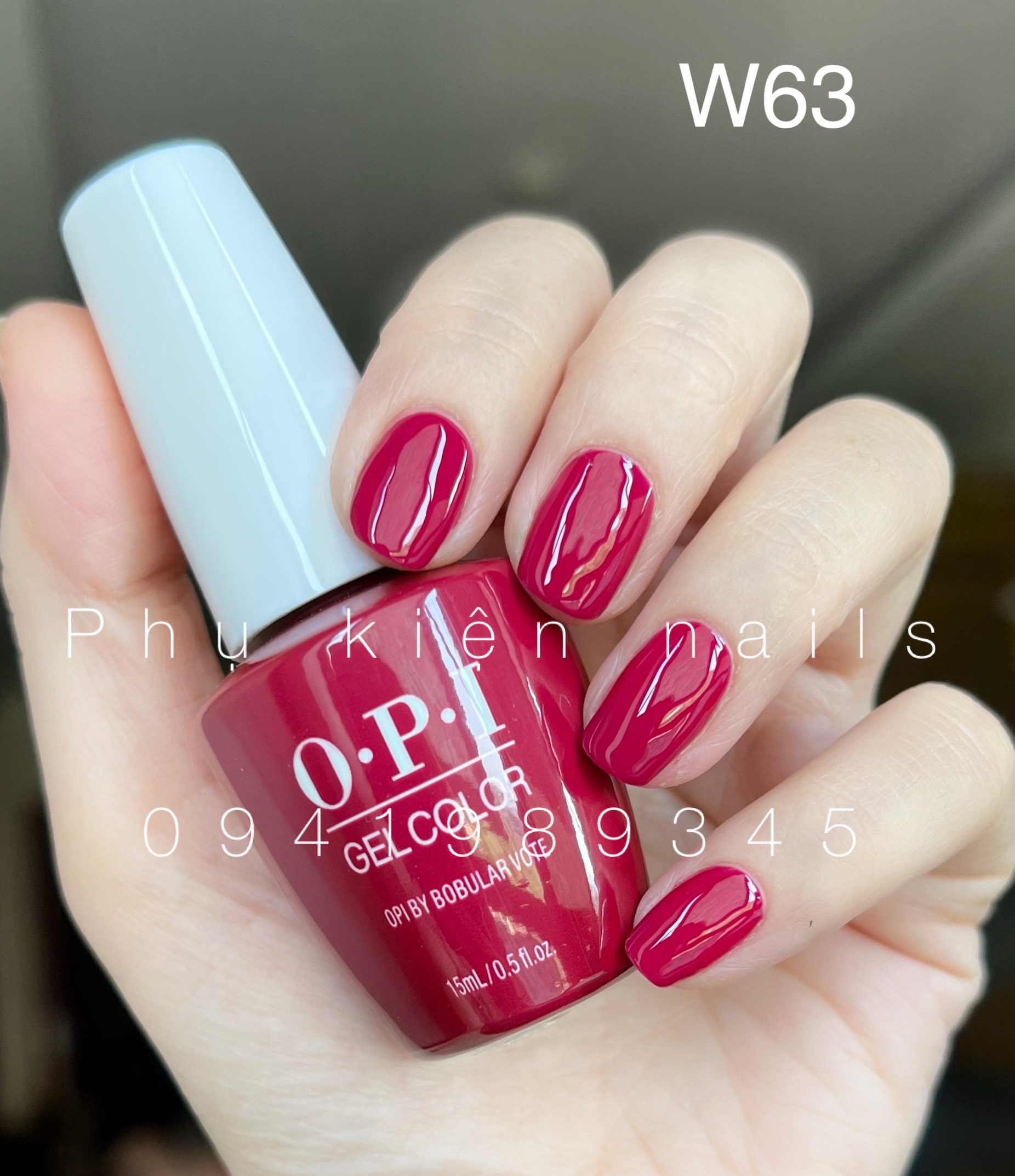 [HCM]Sale 50% Sơn Móng Tay -Sơn Gel Hơ Máy Opi (GCW63)