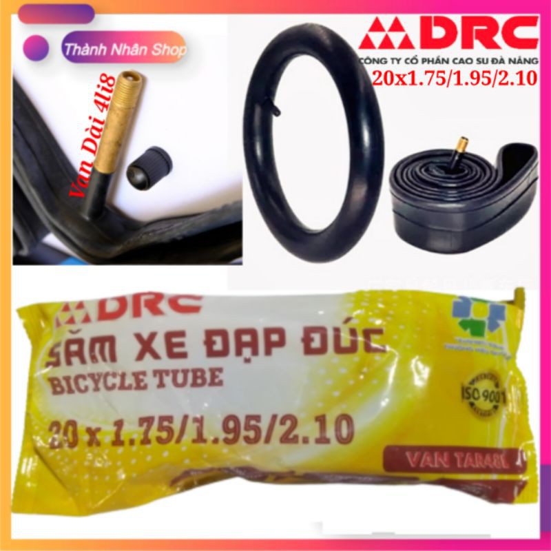 Ruột xe đạp 20x1.75/1.95/2.10 drc