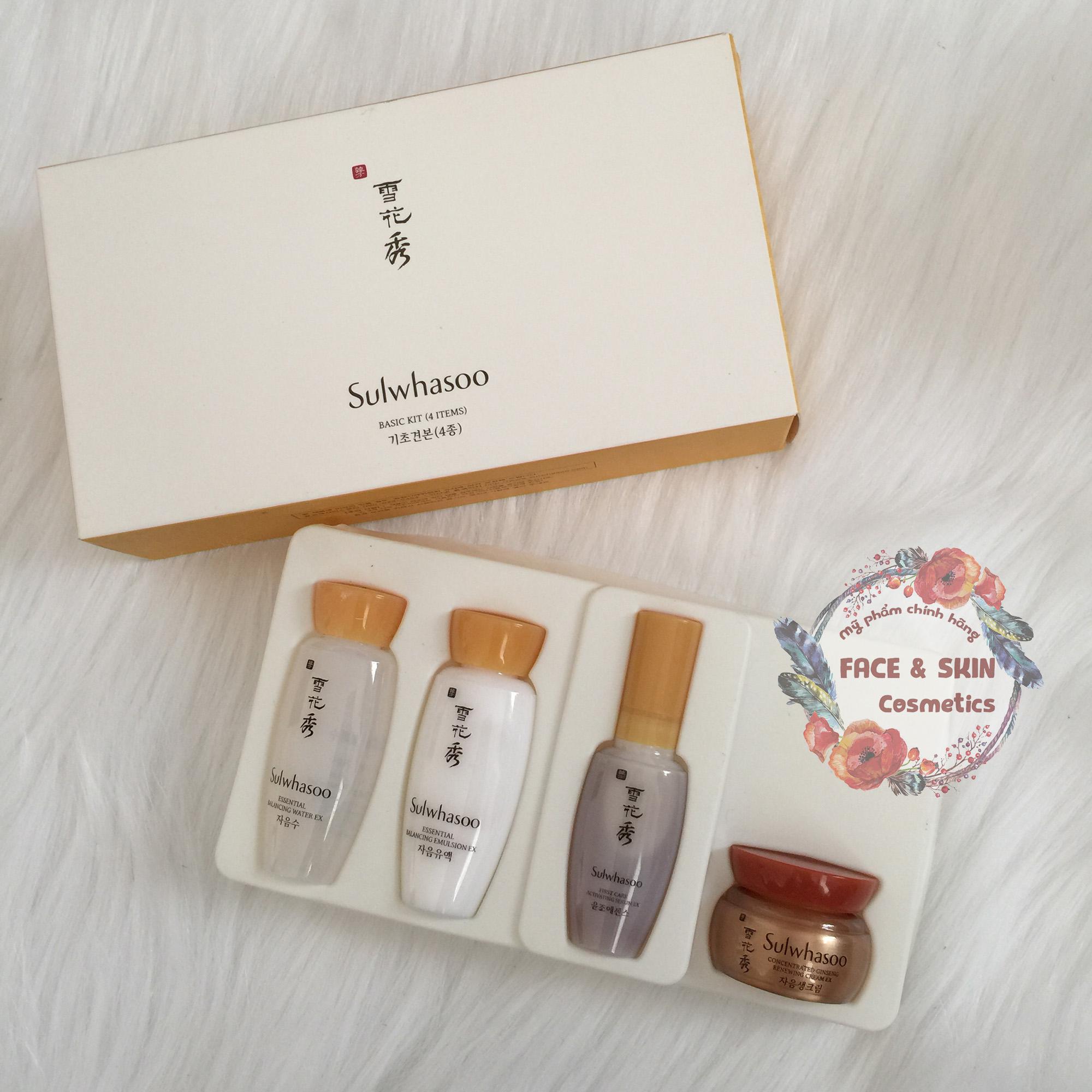 Bộ dưỡng da mini sulwhasoo basic kit