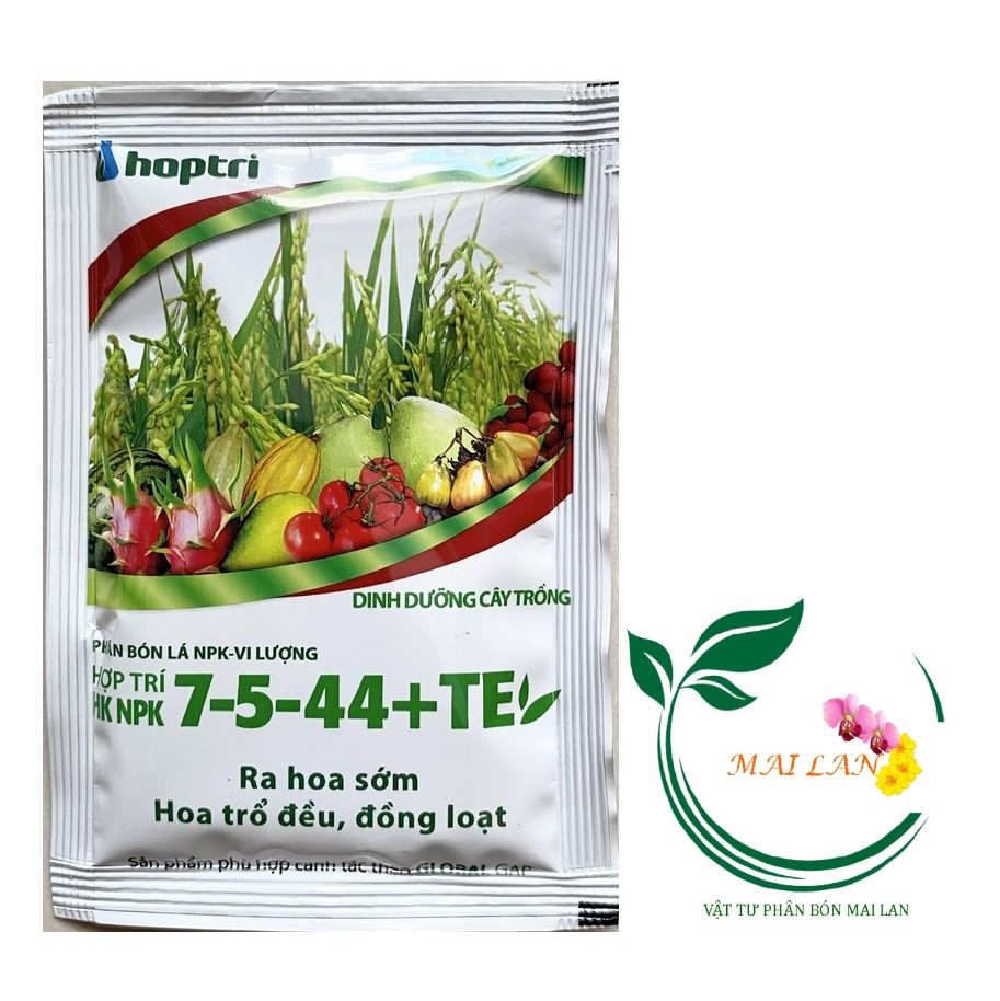 Hk npk 7-5-44+te phân bón lá npk vi lượng - #220a# 40g