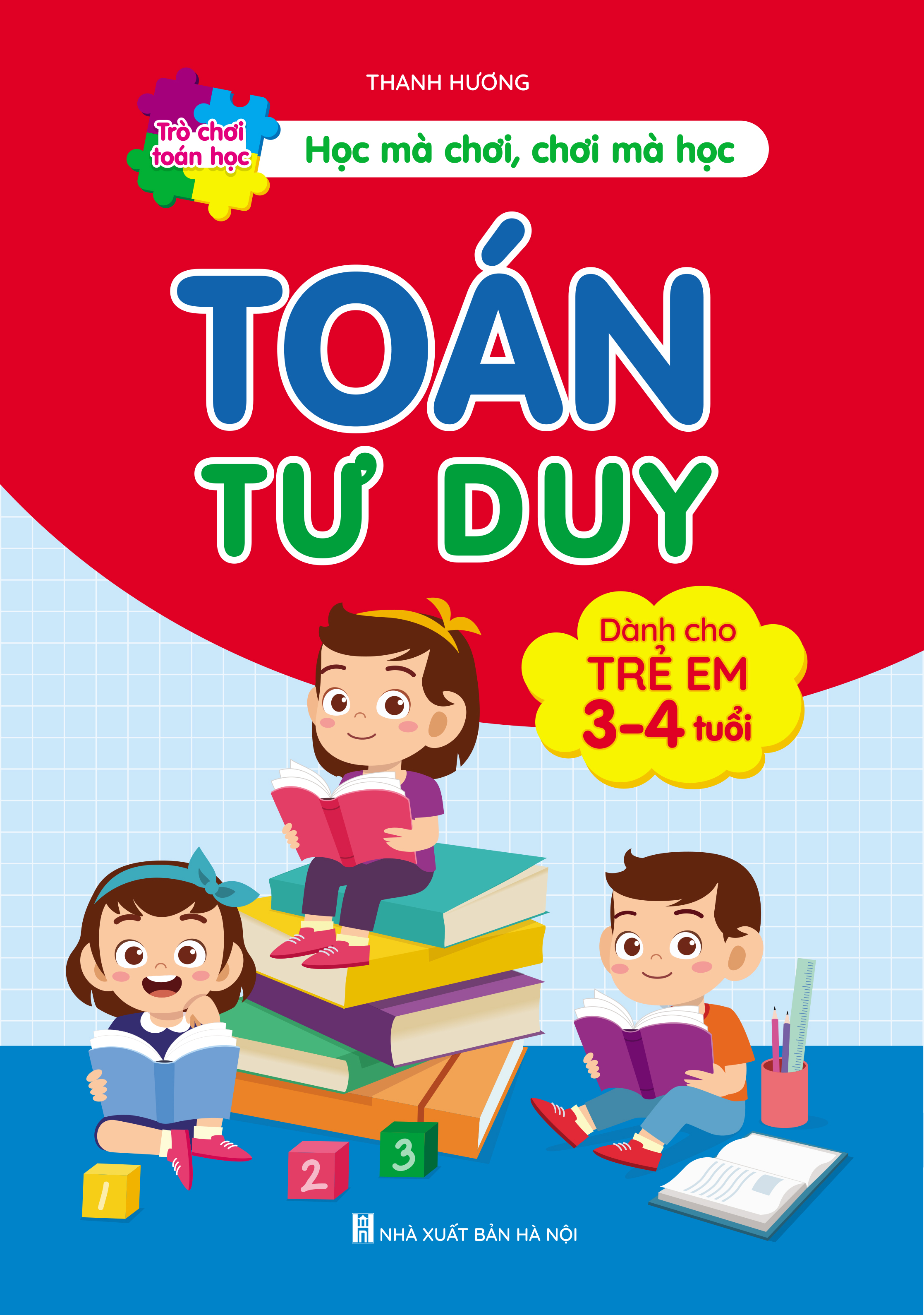 Sách - toán tư duy cho bé từ 3-4 tuổi